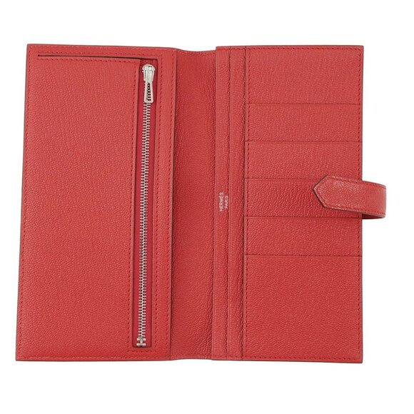 HERMES Beansufla Chevre Myzore Goatskin Rose texas - Picture 10 of 10